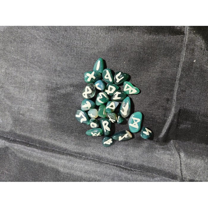 MINI Pierres vertes_Blanc MINI Pierres vertes_Blanc